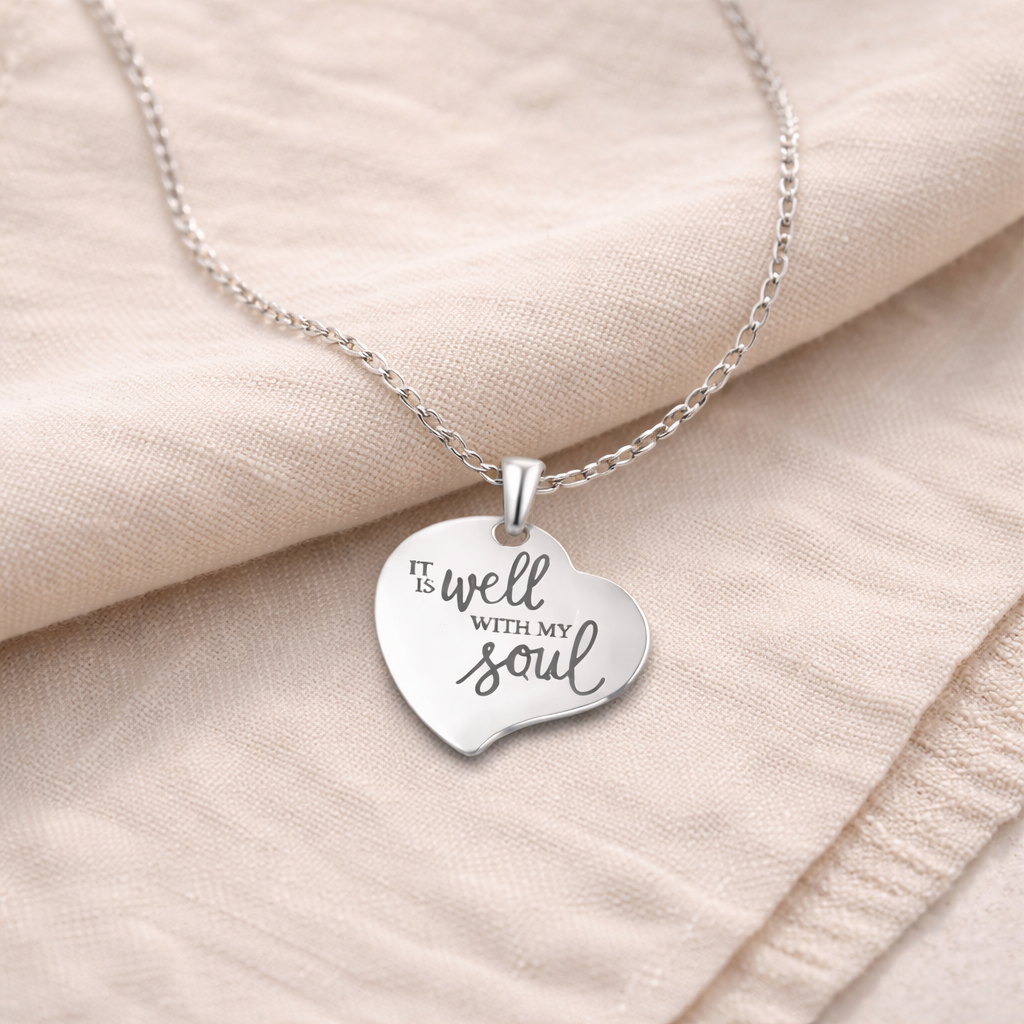 It is Well Necklace