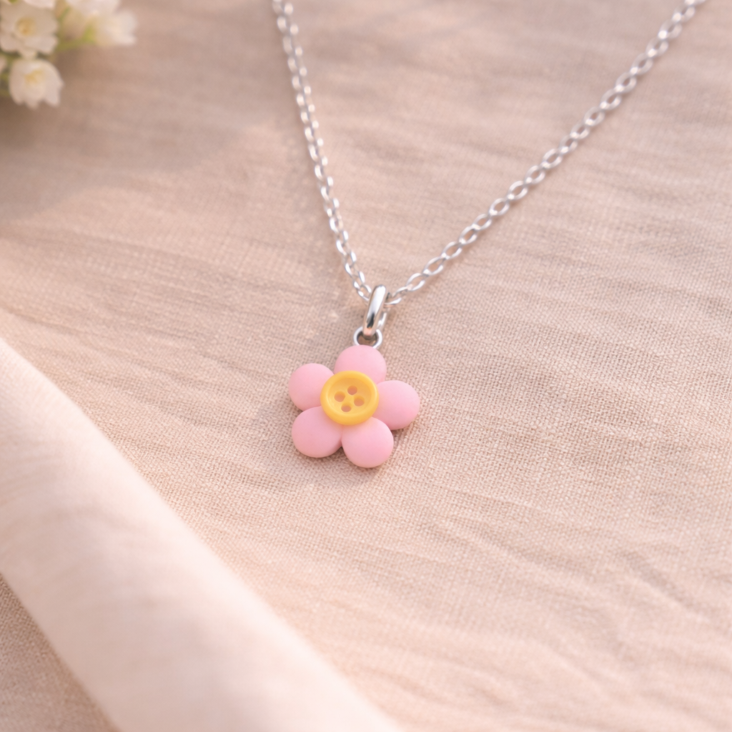 Children's Flowers Of The Field Necklace