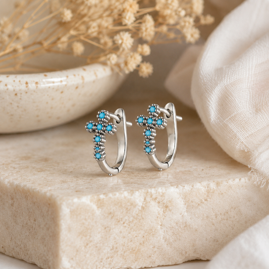 Cross of Love Earrings