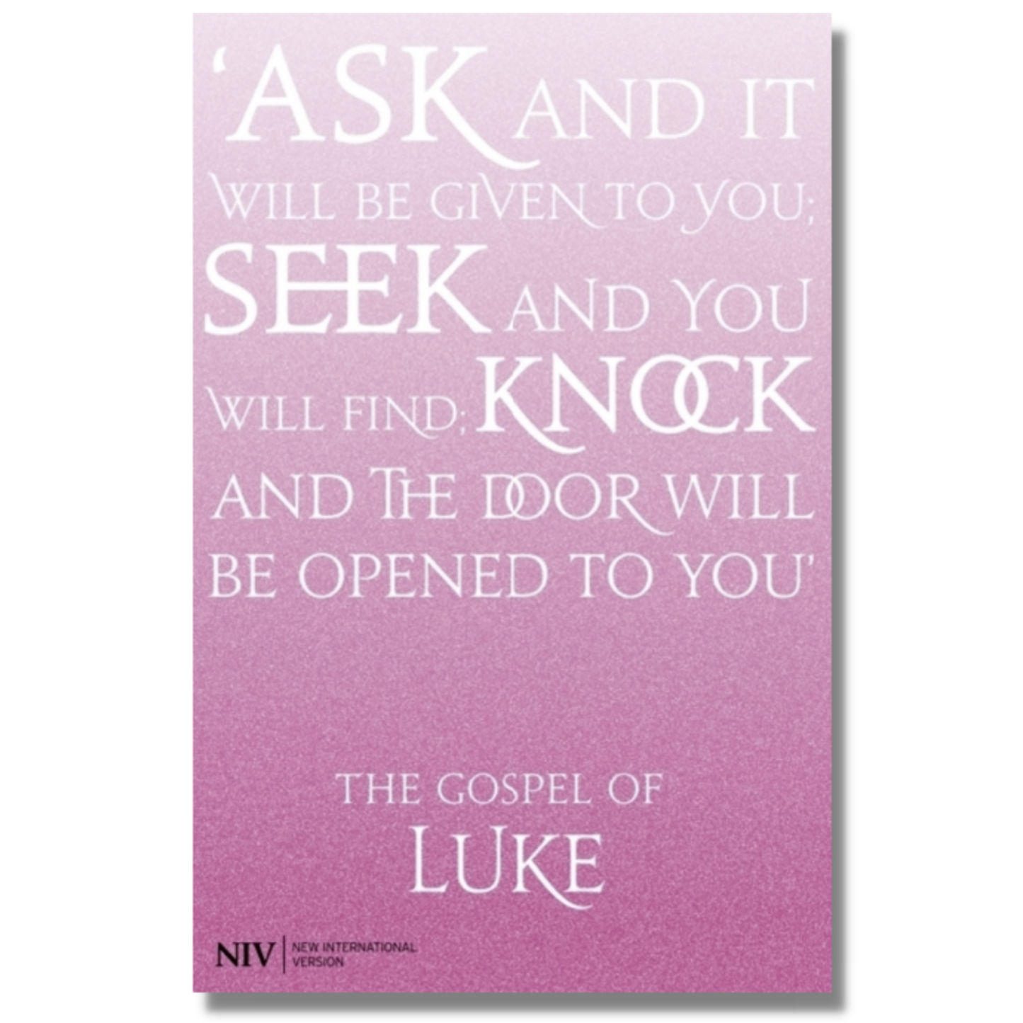 The Gospel of Luke (NIV)