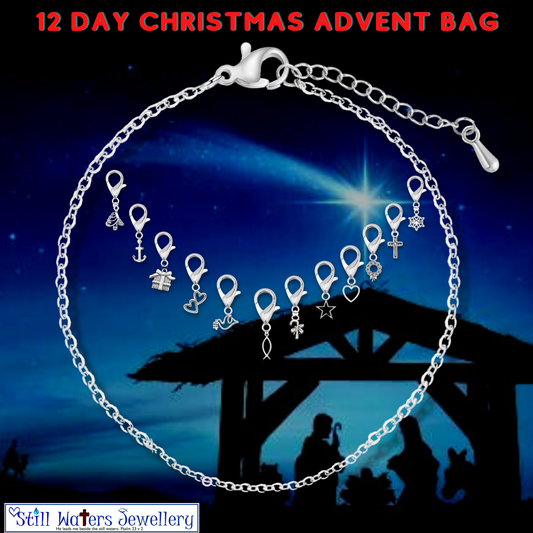 Charm 12 Day Advent Gift bag