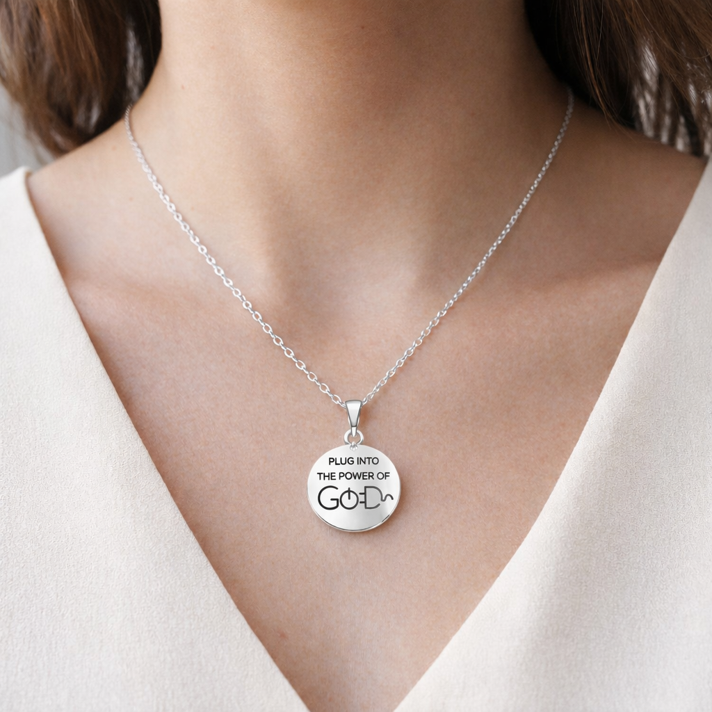 Plug into God Necklace
