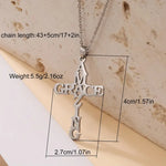 Load image into Gallery viewer, Amazing Grace Cross Necklace
