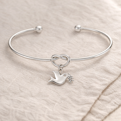 Dove of Peace Bangle