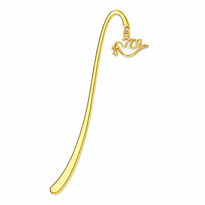 Rod & Staff Bible Bookmark (Golden Dove of Peace)