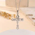 Load image into Gallery viewer, Amazing Grace Cross Necklace
