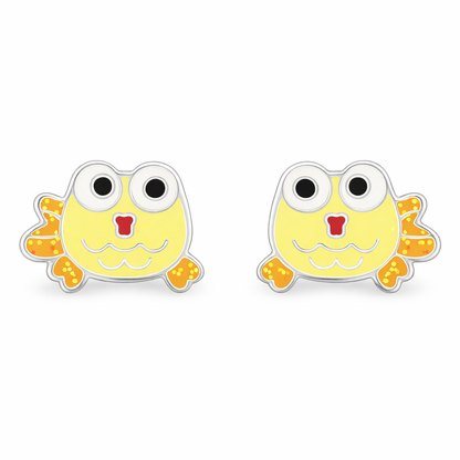 Sterling Silver Little Fish Earrings