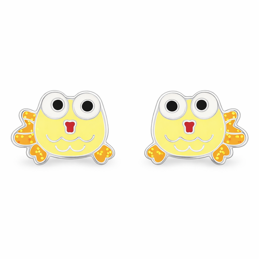 Sterling Silver Little Fish Earrings