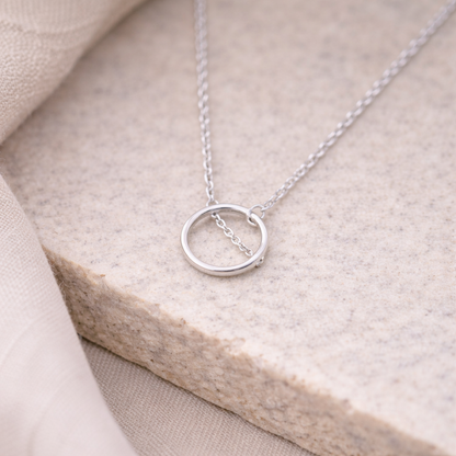 Sterling Silver Everlasting Necklace