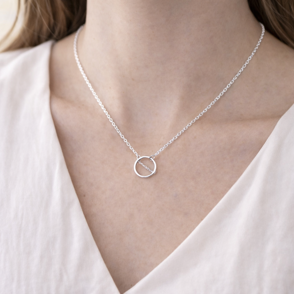 Sterling Silver Everlasting Necklace