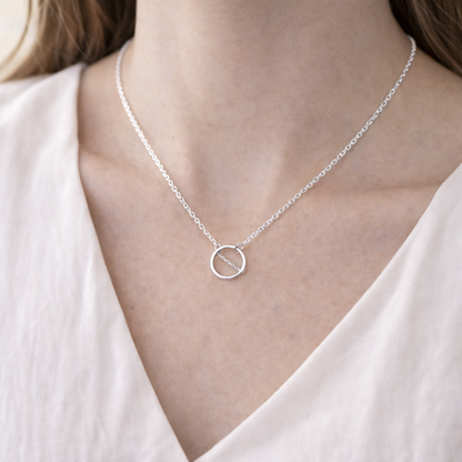 Sterling Silver Everlasting Necklace