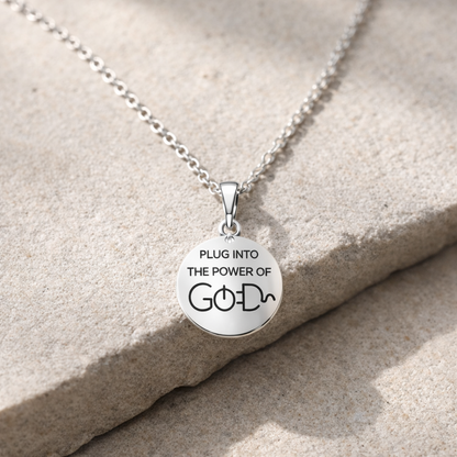 Plug into God Necklace