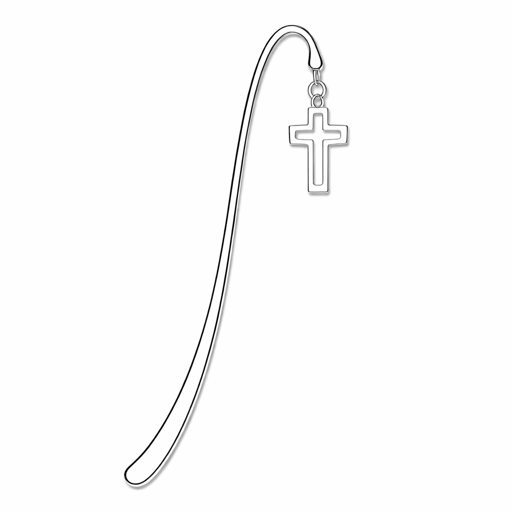 Rod & Staff Bible Bookmark (Hollow Cross)