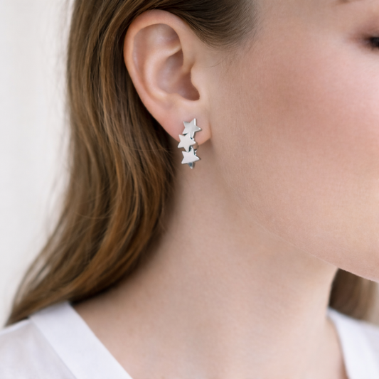 He Made the Stars Earrings