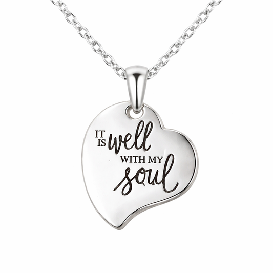 It is Well Necklace