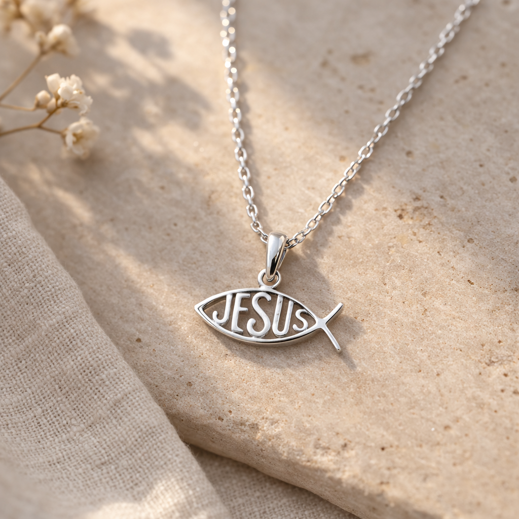 At His Name Necklace