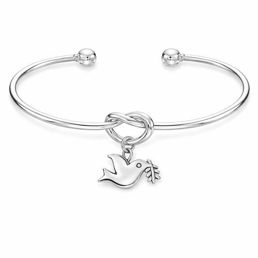 Dove of Peace Bangle