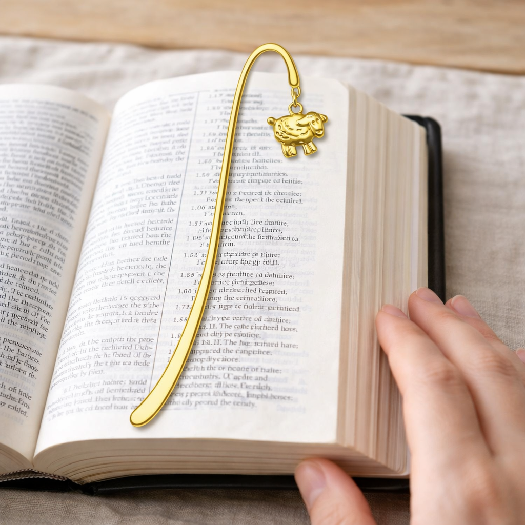 Rod & Staff Bible Bookmark (Golden Lost Sheep)