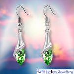 Load image into Gallery viewer, Green Pastures Earrings
