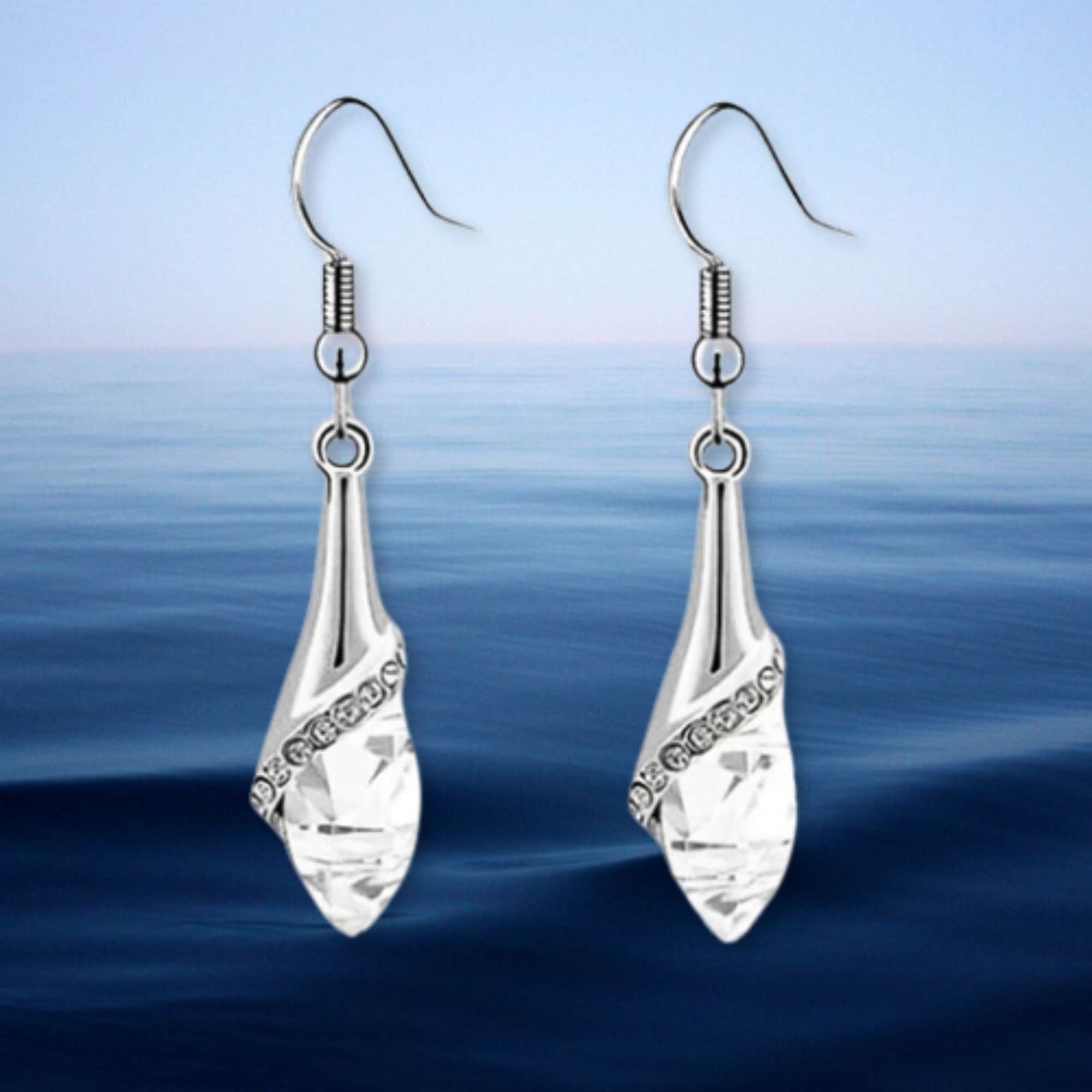 Clear Waters Earrings