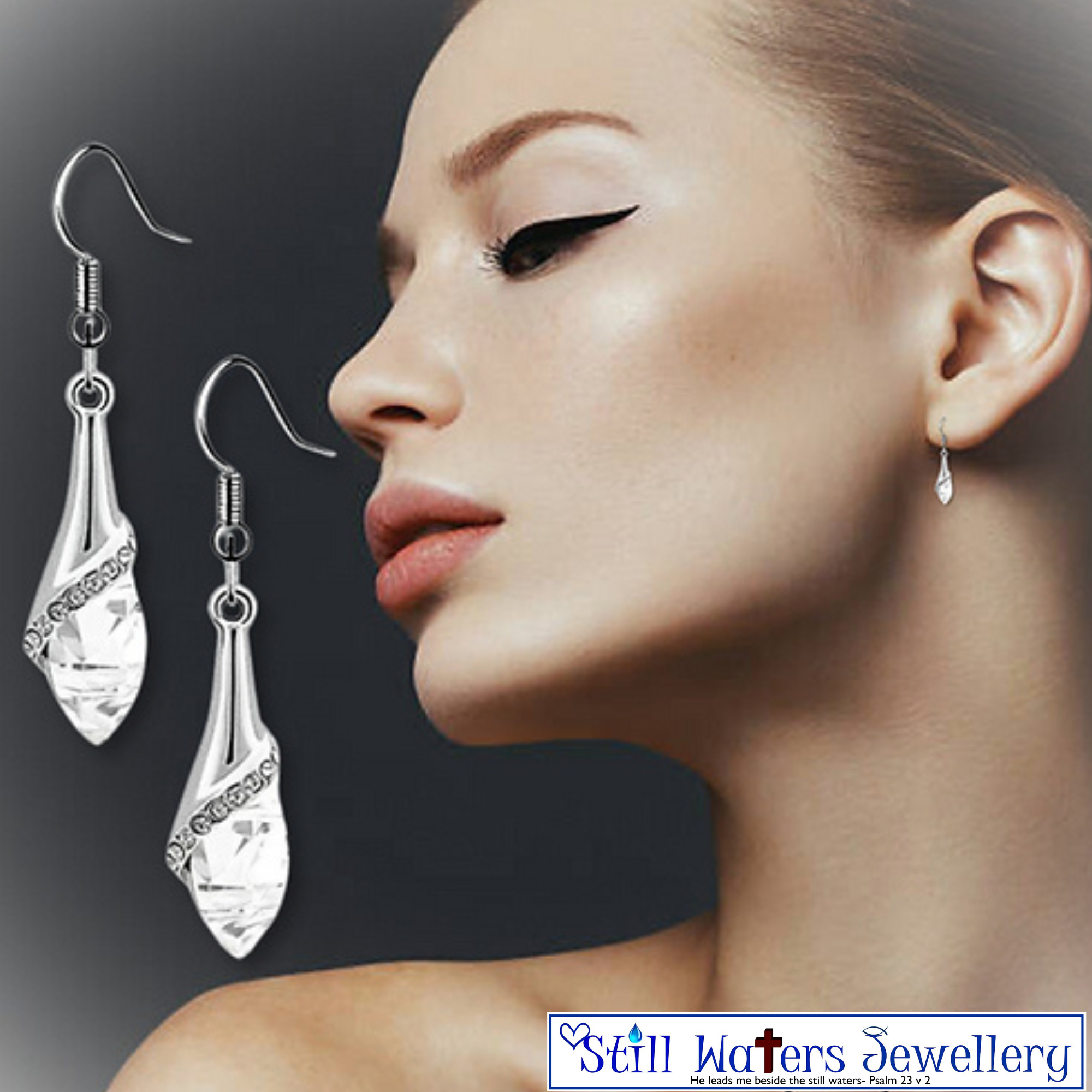 Clear Waters Earrings