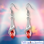 Load image into Gallery viewer, Crimson Flood Earrings
