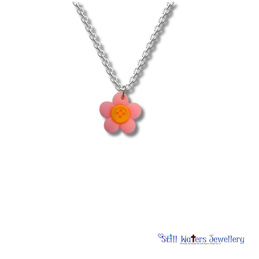 Children's Flowers Of The Field Necklace