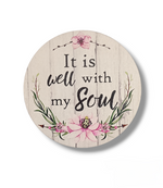 Load image into Gallery viewer, It is Well With my Soul Coaster
