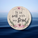 Load image into Gallery viewer, It is Well With my Soul Coaster
