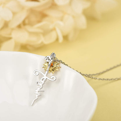 Faith Like Flowers Necklace