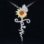 Load image into Gallery viewer, Faith Like Flowers Necklace
