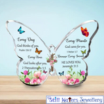 Load image into Gallery viewer, Every Day He Loves You Butterfly Ornament
