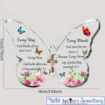 Load image into Gallery viewer, Every Day He Loves You Butterfly Ornament
