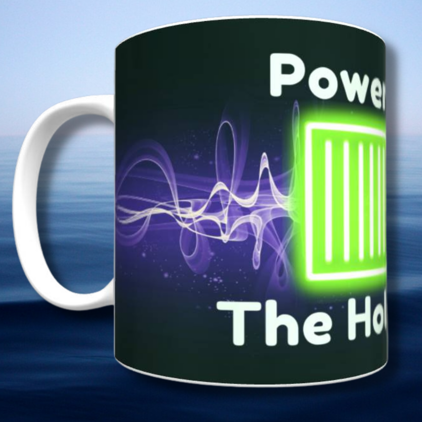 Powered by the Holy Spirit Mug