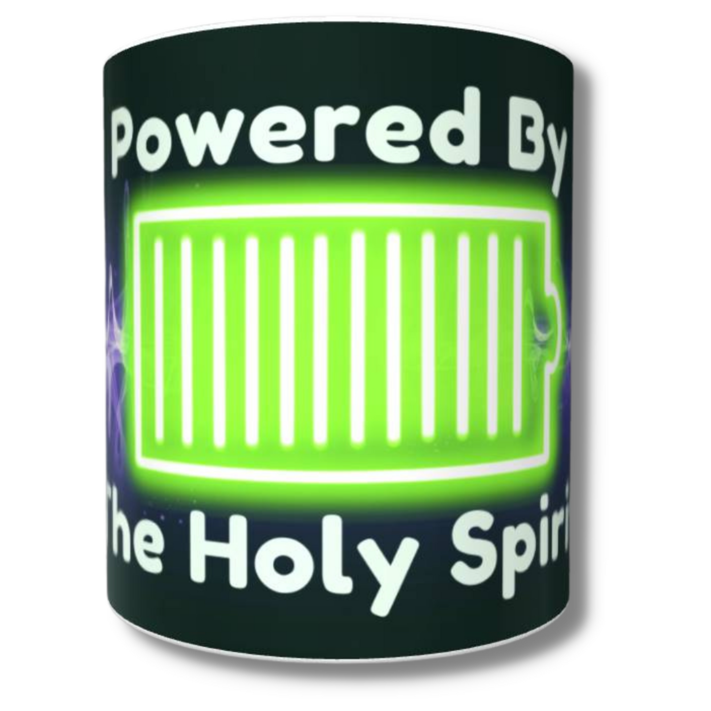 Powered by the Holy Spirit Mug