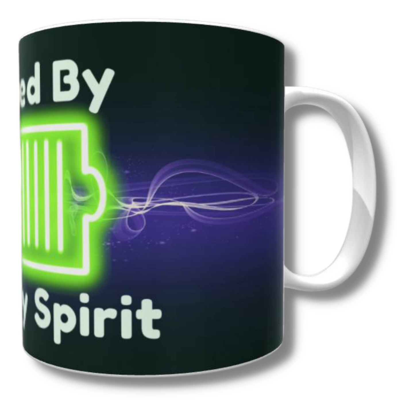 Powered by the Holy Spirit Mug