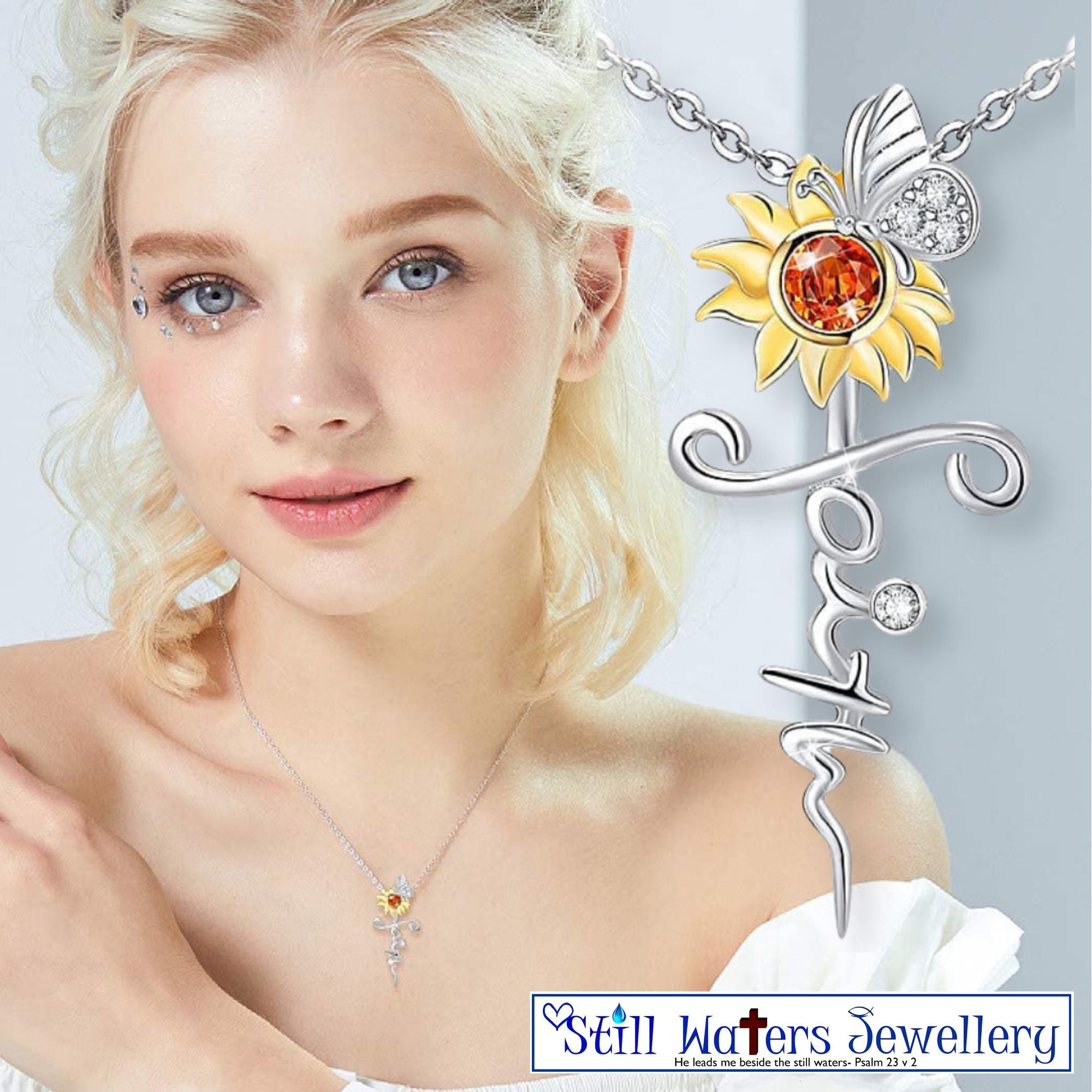 Faith Like Flowers Necklace