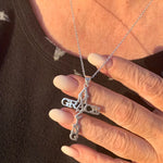 Load image into Gallery viewer, Amazing Grace Cross Necklace
