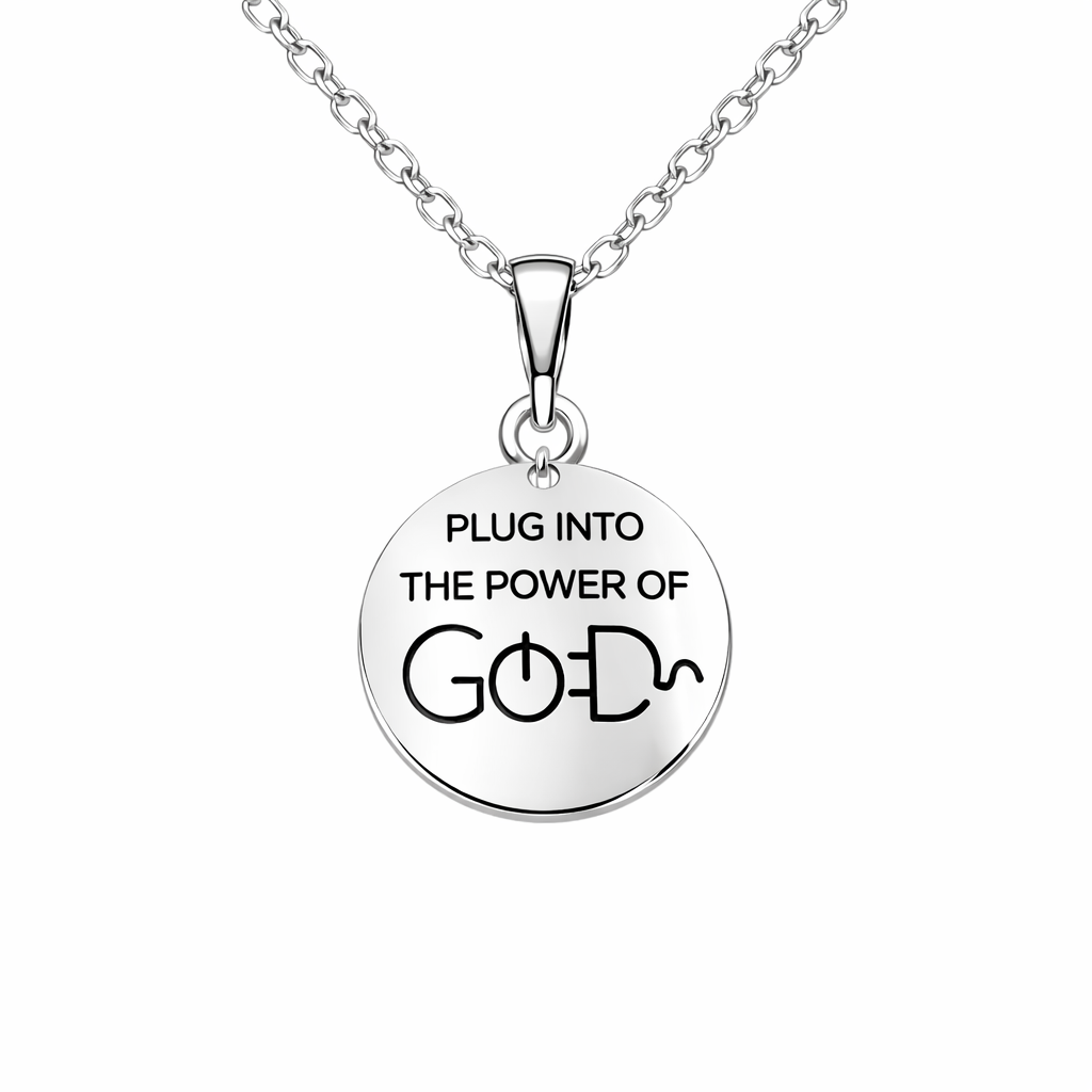 Plug into God Necklace