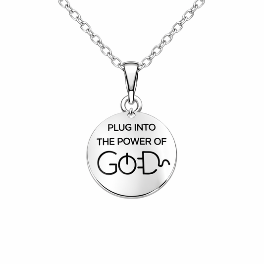 Plug into God Necklace