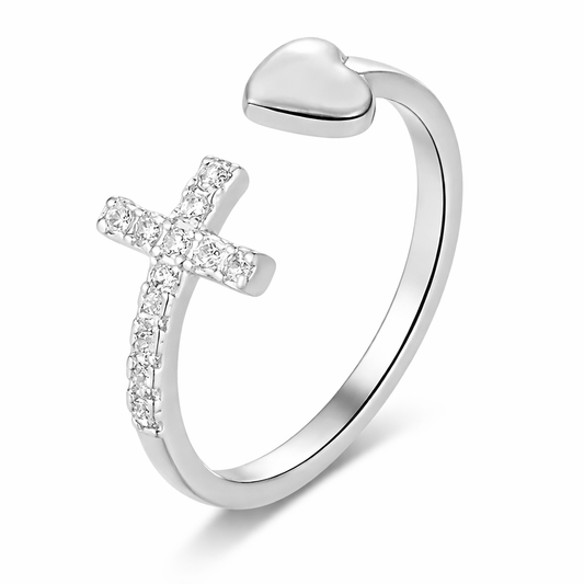 Love on the Cross Ring