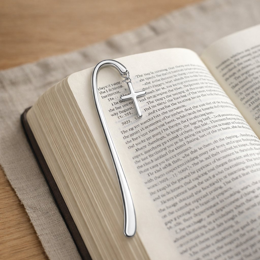Rod & Staff Bible Bookmark (Cross)
