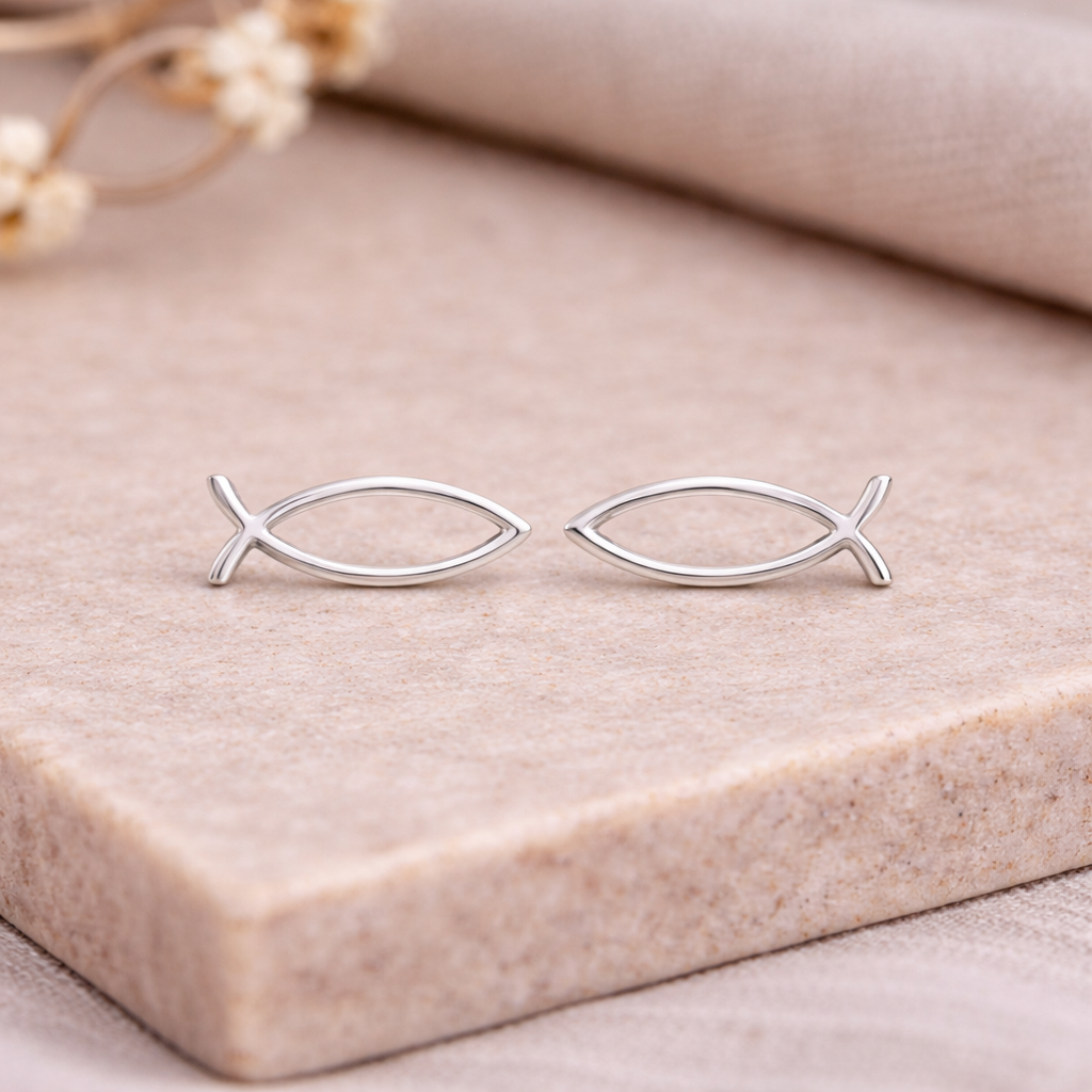 Symbol of Love Stud Earrings