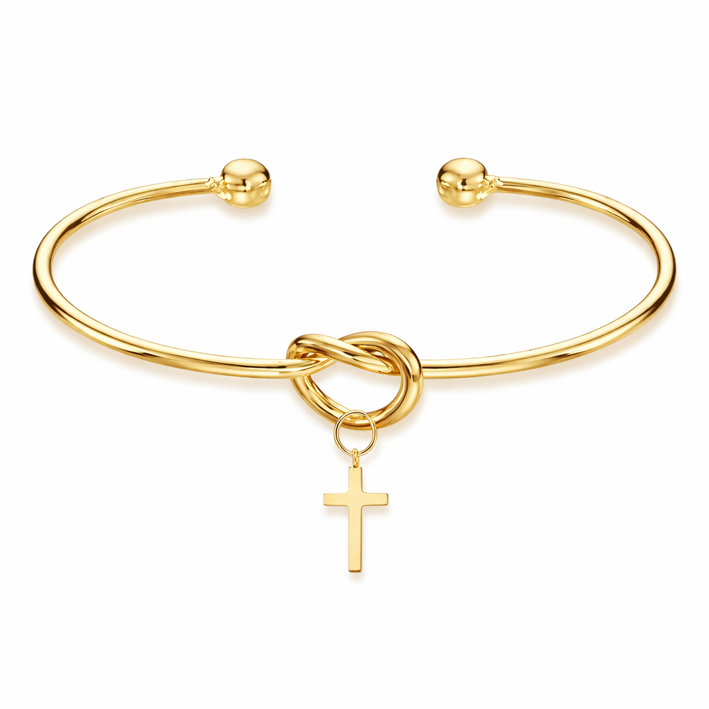Golden Forever Loved Bangle