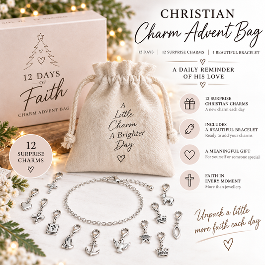 Charm 12 Day Advent Gift bag