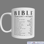 Load and play video in Gallery viewer, Bible Emergency Numbers Mug
