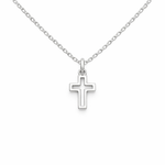 Load image into Gallery viewer, Hollow Cross Necklace
