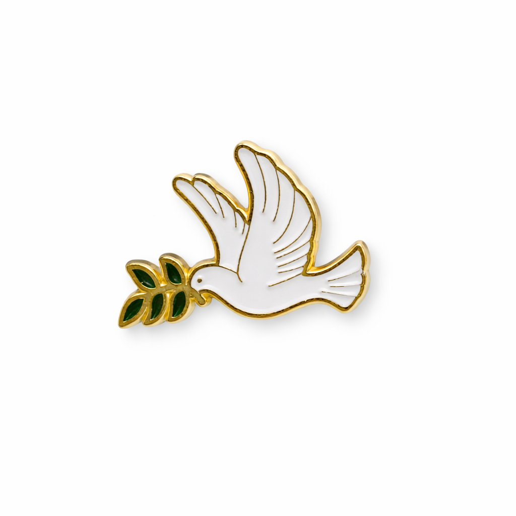 Dove of Peace Badge