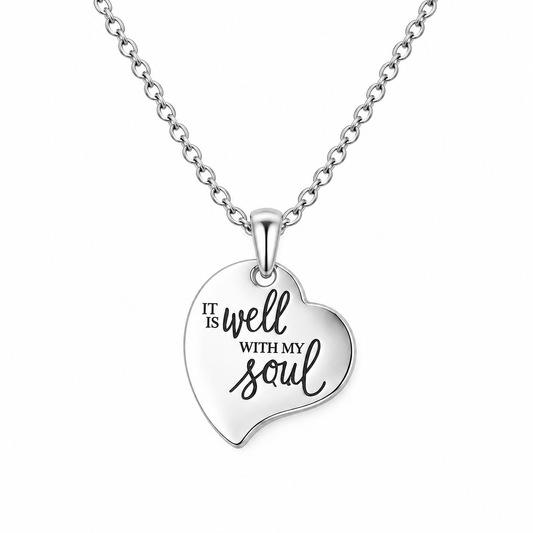It is Well Necklace