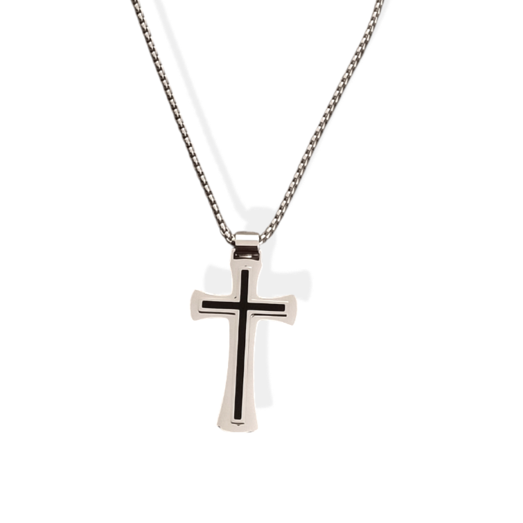 Mens Cross Necklace